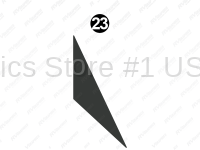 GN21MG0045 Back Alloy Spike LH LH-Left Hand-Driver Side