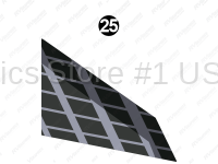 GN21MG0050 Back Sm Print Wedge RH RH-Right Hand Passenger Side