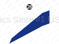 GN21MG0055 Cap Mid Blue Spike LH LH-Left Hand-Driver Side