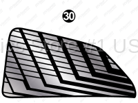 GN21MG0060 Cap Grill Accent RH RH-Right Hand Passenger Side