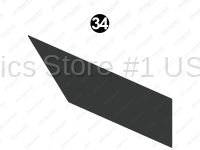 GN21MG0068 Cap Alloy Wedge RH RH-Right Hand Passenger Side