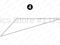 GN21MG1007 Fwd Upper Lg White Wedge RS-Road-Driver Side