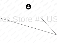 GN21MG1008 Fwd Upper Lg White Wedge CS-Curb-Passenger Side
