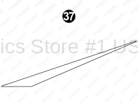 GN21MG1073 Mid White Skirt Spike RS-Road-Driver Side