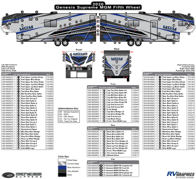 Genesis Supreme - MGM - 2021 MGM Fifth Wheel