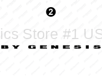 by Genesis decal