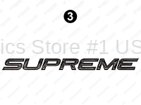 Side SUPREME logo