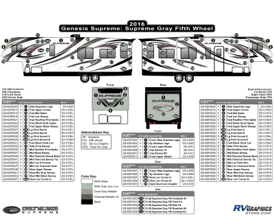 Genesis Supreme - Supreme - 2016 Supreme Fifth Wheel