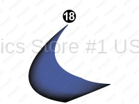 Mid Print Blue Hook Lwr