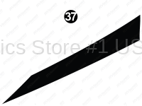 Rear Upper Black Swoop