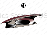 F/R Partial Paint Red Graphic