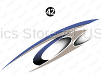 Back Blue Graphic