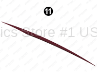 Fwd Mid Print Red Spike