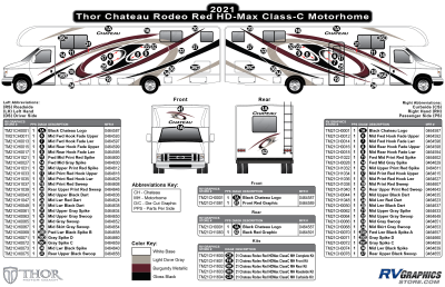 Thor Motorcoach - Chateau - 2021-2022 Chateau Motorhome Red Version HD Max