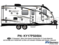 20 Piece 2017 Passport Grand Touring Small TT Curbside Graphics Kit