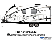 19 Piece 2017 Passport Grand Touring Small TT Roadside Graphics Kit