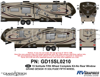 62 Piece 2015 Solitude FW Complete Graphics Kit