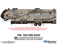 24 Piece 2015 Solitude FW Roadside Graphics Kit