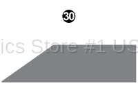 Rear Mid Thick Stripe