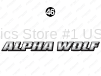 Back Alpha Wolf Logo