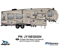 34 Piece 2018 Jayco Eagle FW Curbside Graphics Kit
