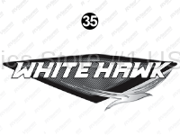 Side White Hawk Logo