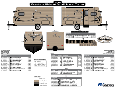 Keystone RV - Hideout - 2016 Hideout Small TT-Travel Trailer