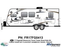 12 Piece 2017 Flagstaff Shamrock Travel Trailer Roadside Graphics Kit