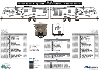 Forest River - Flagstaff - 2017 Flagstaff Classic UltraLite Travel Trailer