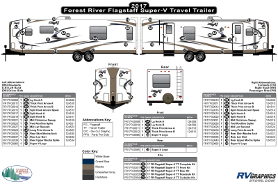 Forest River - Flagstaff - 2017 Flagstaff Super V Travel Trailer