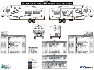 Forest River - Flagstaff - 2017 Flagstaff SuperLite Fifth Wheel