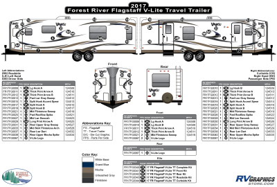 Forest River - Flagstaff - 2017 Flagstaff V-Lite Travel Trailer