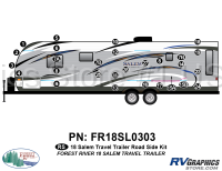 28 Piece 2018 Salem TT Roadside Graphics Kit