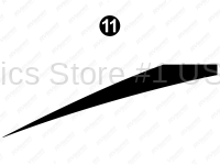 Rear Roofline Black Spike