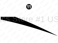 Rear Roofline Black Spike