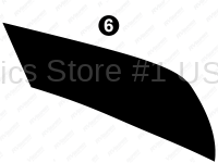 Cap Upper Black Wedge RH
