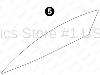 Cap Upper White Wedge LH