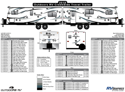 Outdoors RV - Creekside - 2019 Creekside Mountain Series Travel Trailer