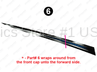 Cap Wrap / Fwd Spike Lwr C/S (Curbside-Doorside-Passenger Side)