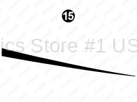 Rear Lwr Black Spike C/S (Curbside-Doorside-Passenger Side)