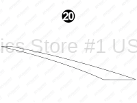 Mid Skirt Spike R/S (Roadside-Driver Side)