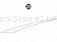 Mid Skirt Spike C/S (Curbside-Doorside-Passenger Side)