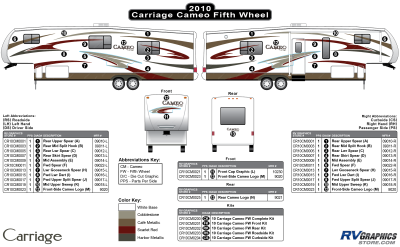 Carriage - Cameo - 2010 Cameo FW-Fifth Wheel