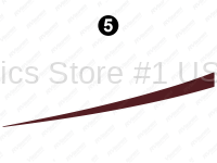 Rear Lwr Red Swoop (H)