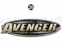 Front Avenger Badge