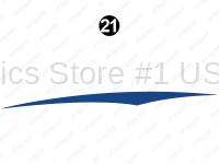 Mid Upper Blue Swoop