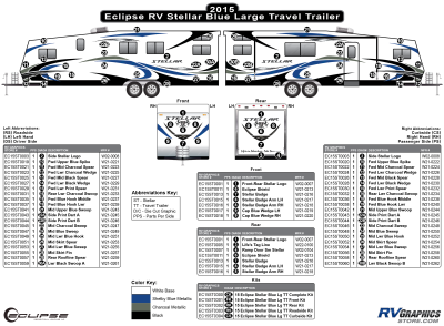 Eclipse - Stellar - 2015 Stellar Lg Travel Trailer Blue Version