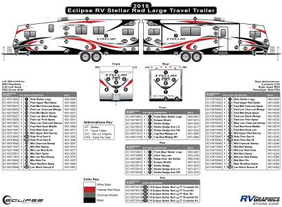 Eclipse - Stellar - 2015 Stellar Lg Travel Trailer Red Version