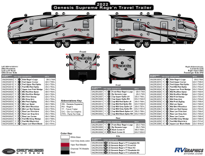 Genesis Supreme - Ragen - 2022 Ragen Travel Trailer Toyhauler