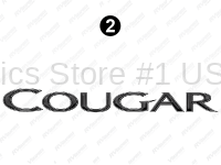 Side-Rear Cougar Logo